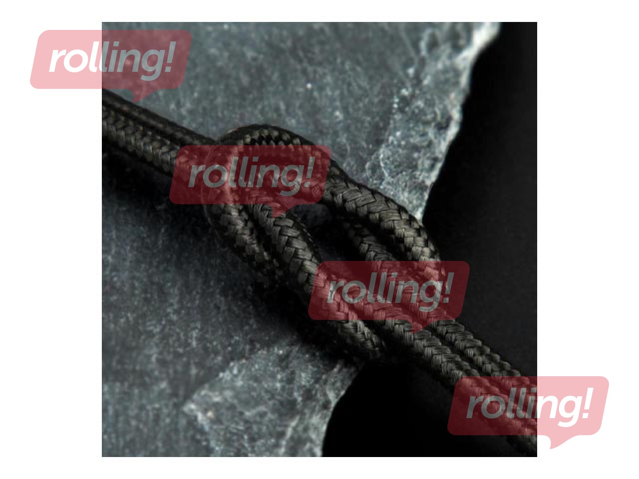 Savienotājvads Baseus Cafule USB - Type C, QC, 3.0, 5A, 1m, melns un pelēks