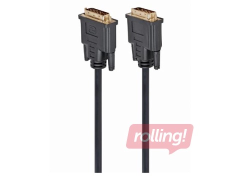 Cable Gembird DVI - DVI, 1.8m, black