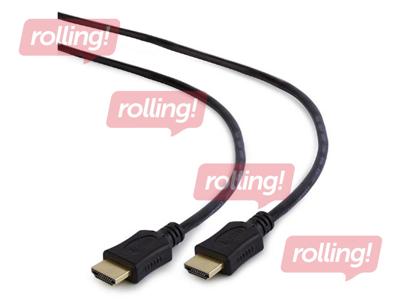 HDMI DataHigh Speed cable with Ethernet , HDMI M - HDMI M, 1.8 m, black