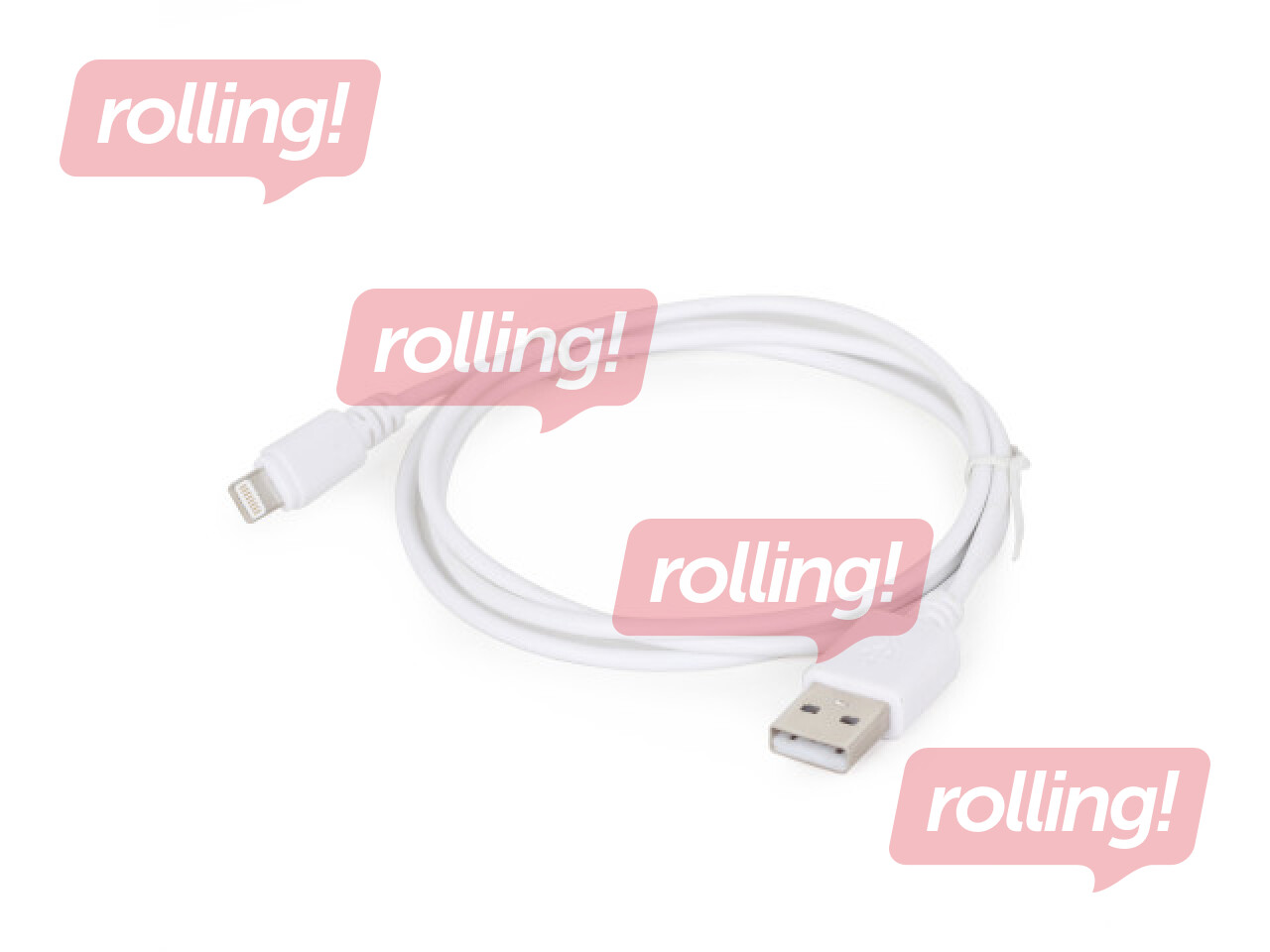 Gembird USB Male - Apple Lightning Male 2m, White