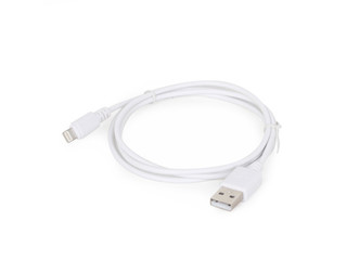 Savienotājvads Gembird USB - Lightning, 1m, balts