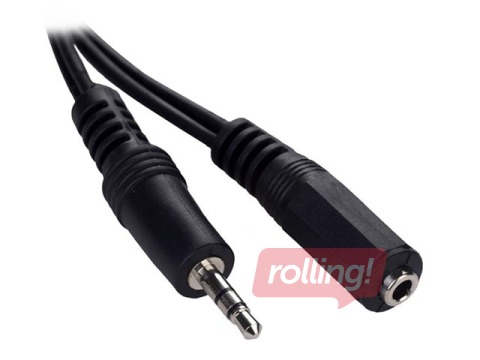 Gembird audio cable JACK 3.5mm M/JACK 3.5mm F 1,5M
