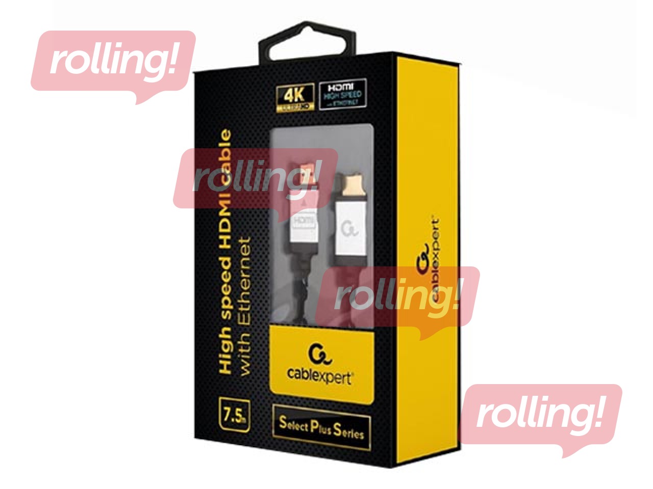 Kaabel Gembird High speed HDMI Male - HDMI Male, 7.5m, 4K 