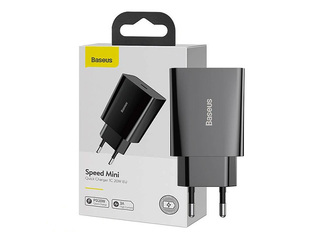Laadija Baseus Speed Mini Type C, 20W, must 