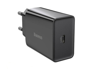 Lādētājs Baseus Speed Mini Type C, 20W, melns