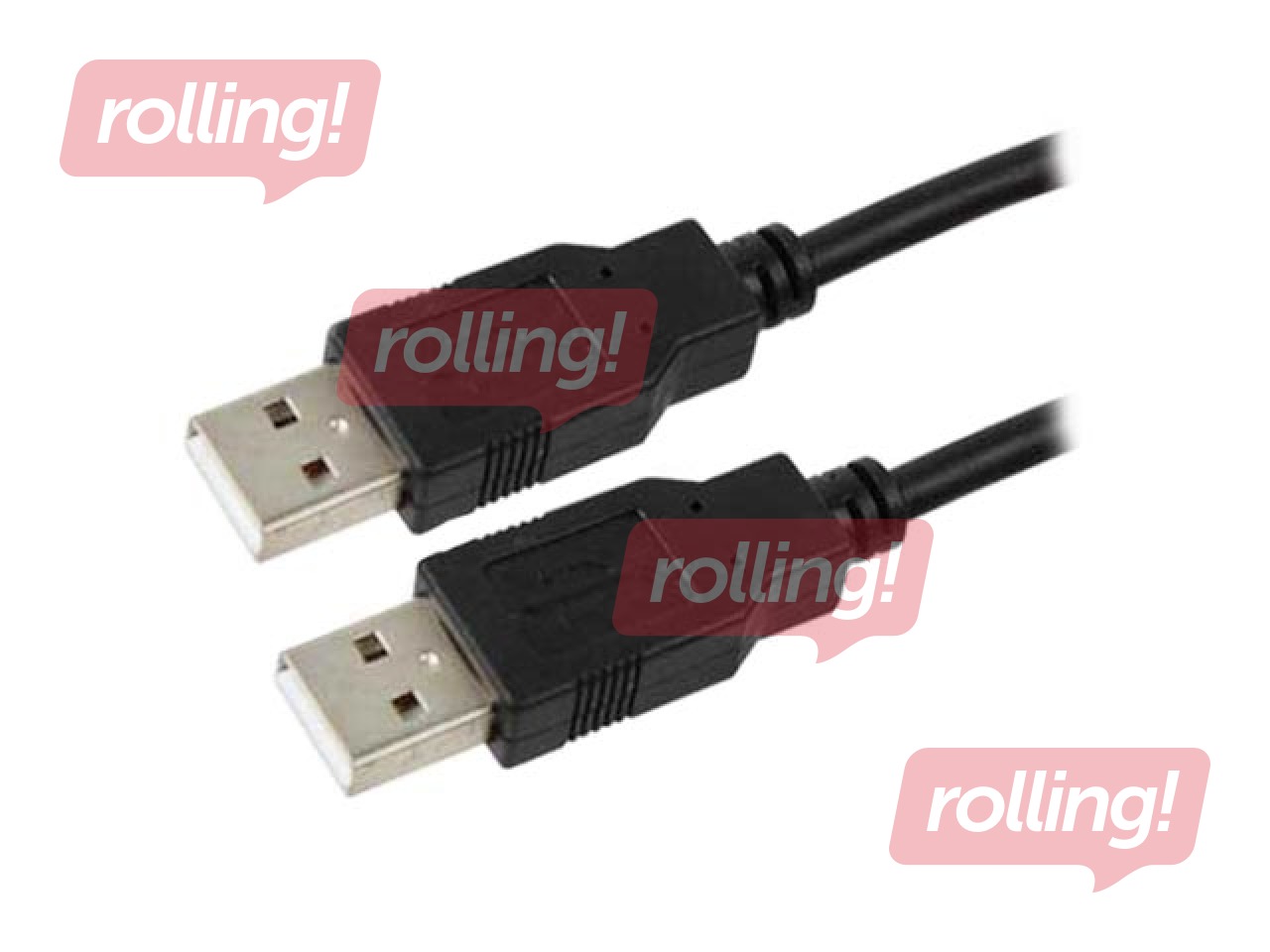 Kabelis Gembird USB Male - USB Male 1.8m, Melns