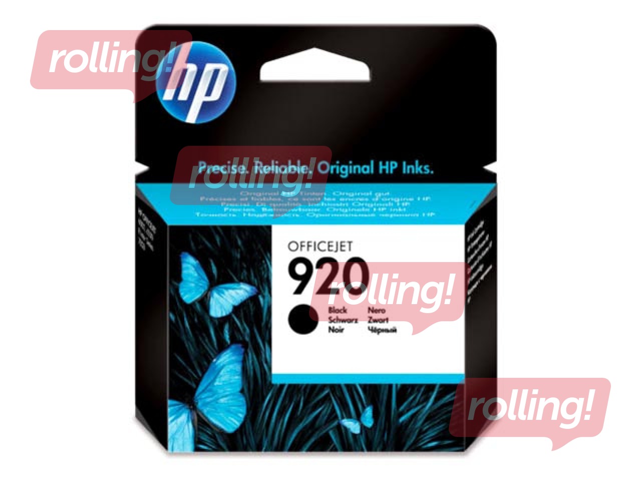 Tindikassett HP Nr. 920, must, (420 lk)