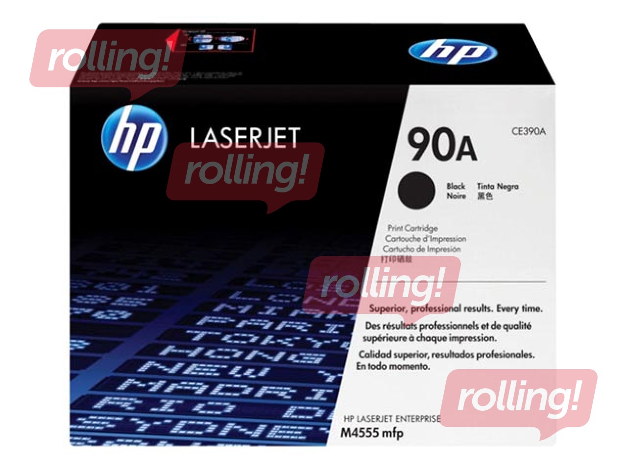Тонер-картридж HP LJ M4555, чёрный, (10000 стр.)