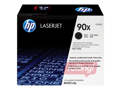 Toonerkassett HP LJ M4555, must, (24000 lk)