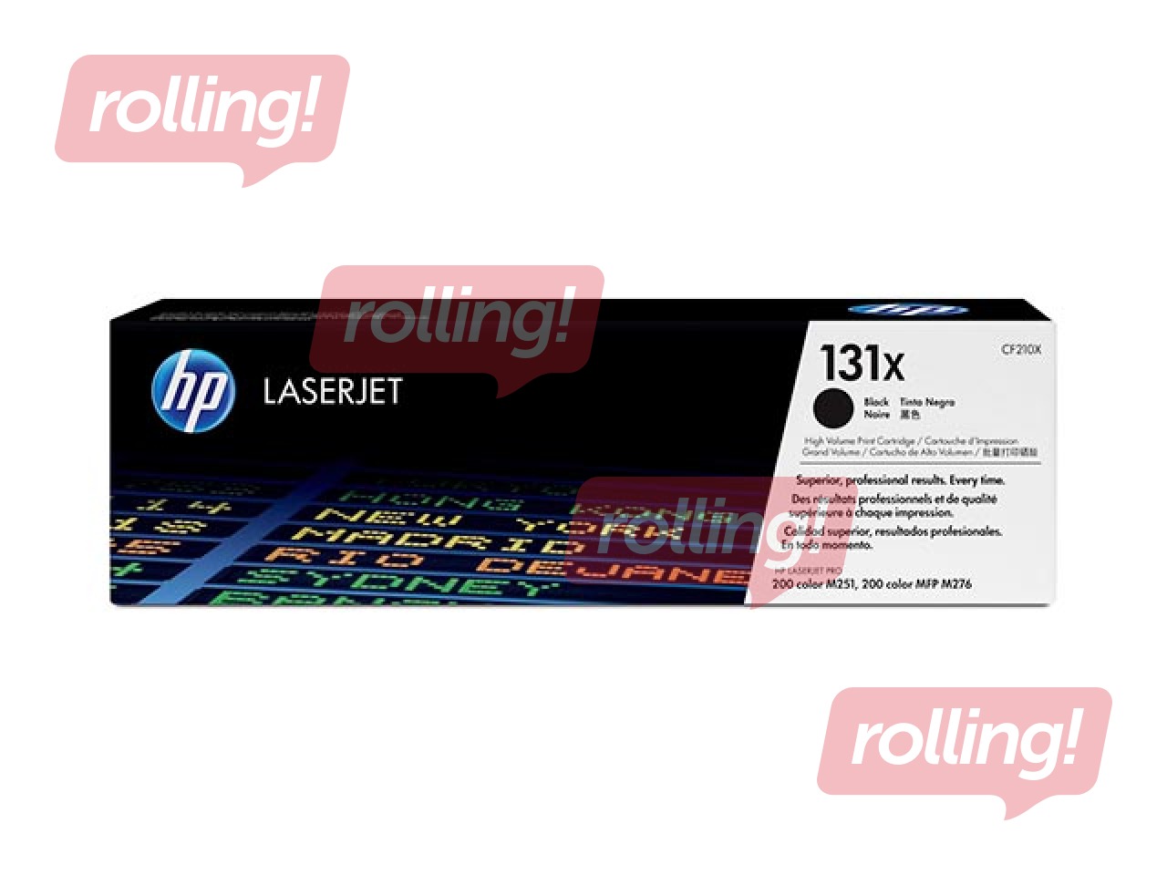 Tonera kasete HP CLJ  PRO 200 M251NW, melna, (2400 lpp.)