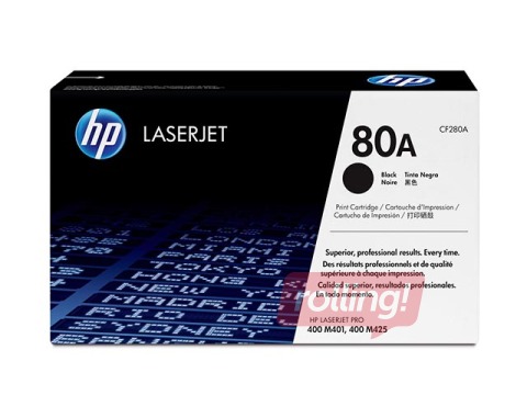 Toner cartridge HP LJ Pro  400, black, (2700 pgs)