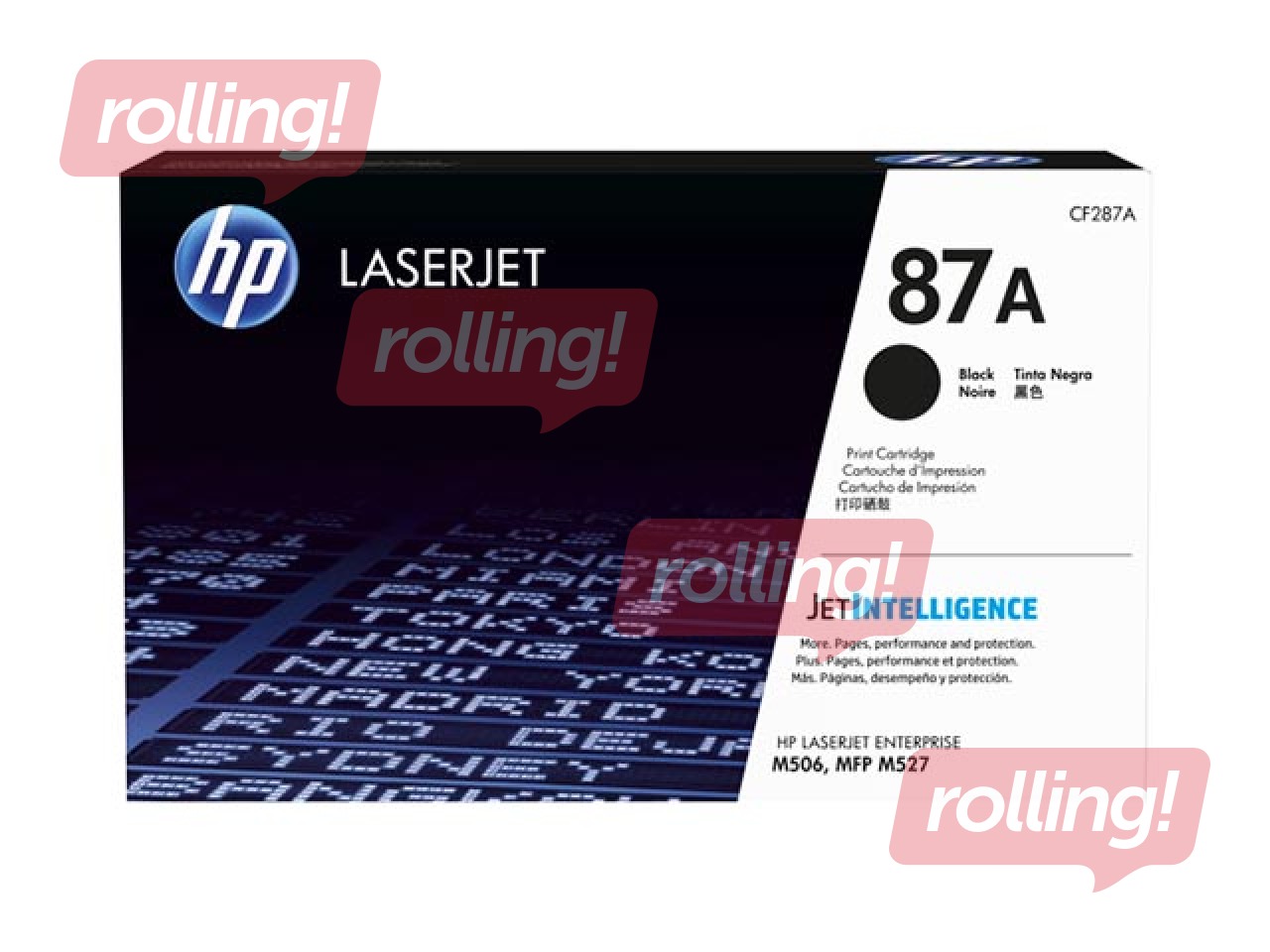 HP 87A Original Toner Cartridge black (9000 pgs)
