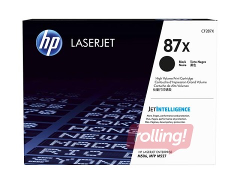 HP 87X Original Toner Cartridge black HY (18000 pgs.)