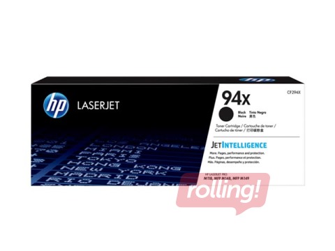 Toner cartridge HP CF294X, black (2800 pgs.)