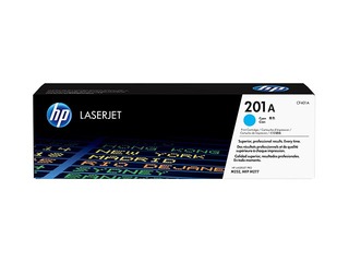 HP 201A Cyan LaserJet Toner Cartridge (1400 pgs)