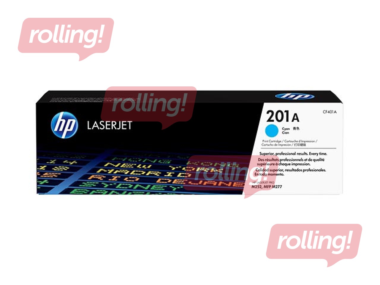 HP 201A Original LaserJet tooner, sinine (~1,400 lk)