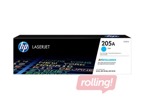 Toonerkassett HP No.205, sinine (900 lk)