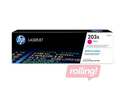 HP Cartridge No.203X Magenta (2500 pgs)