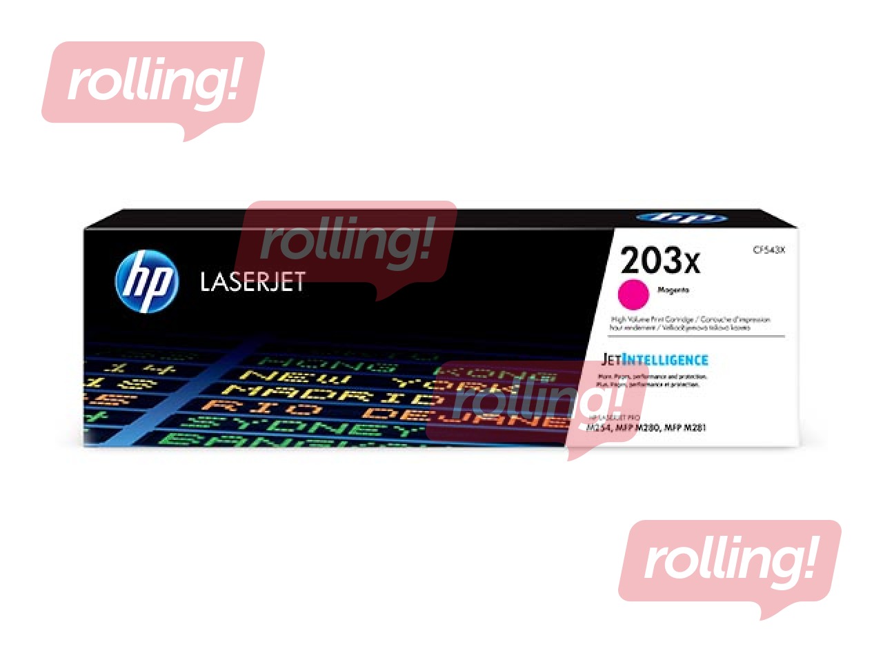 HP Cartridge No.203X Magenta (2500 pgs)