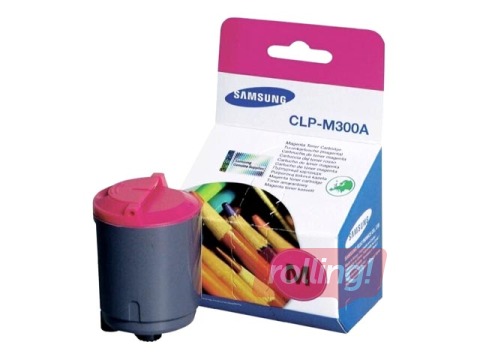Toonerkassett Samsung CLP-300, punane, (1000 lk)