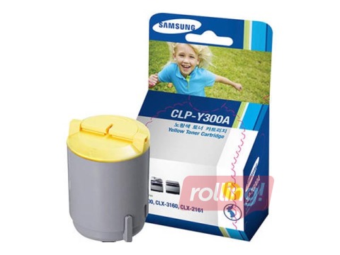 Toonerkassett Samsung CLP-300, kollane, (1000 lk)