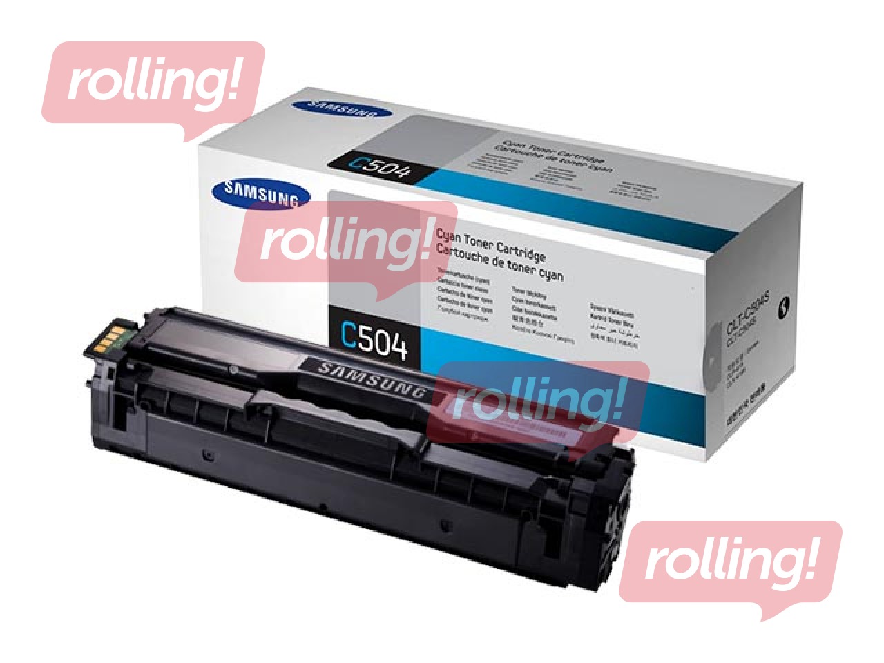 Toner cartridge Samsung CLP-415, cyan, (1800 pgs)