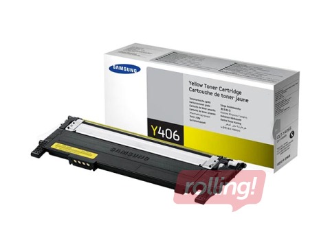 Toonerkassett Samsung CLP-360, kollane, (1000 lk)
