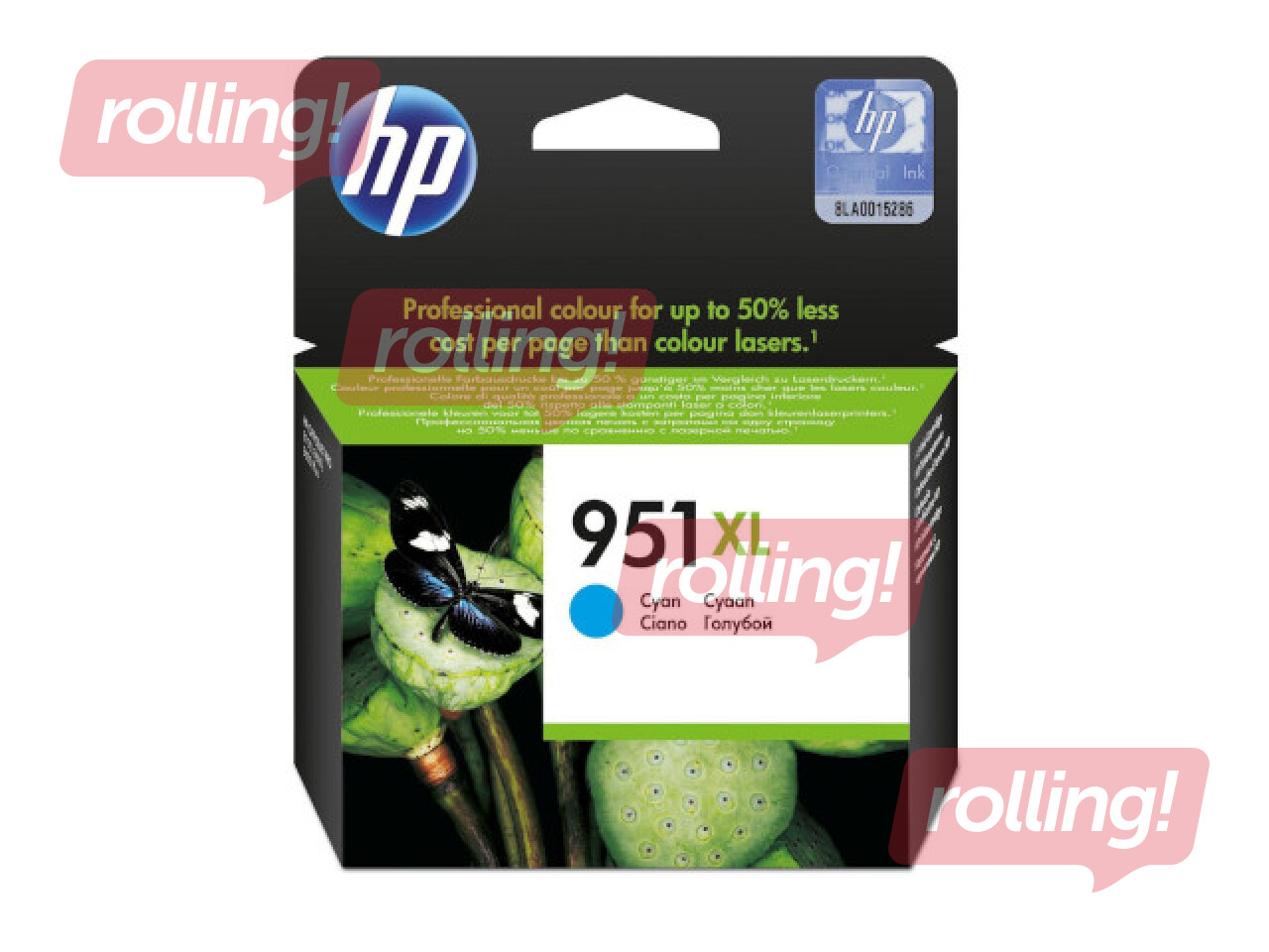 Tindikassett HP Nr. 951XL, sinine, (1500 lk)