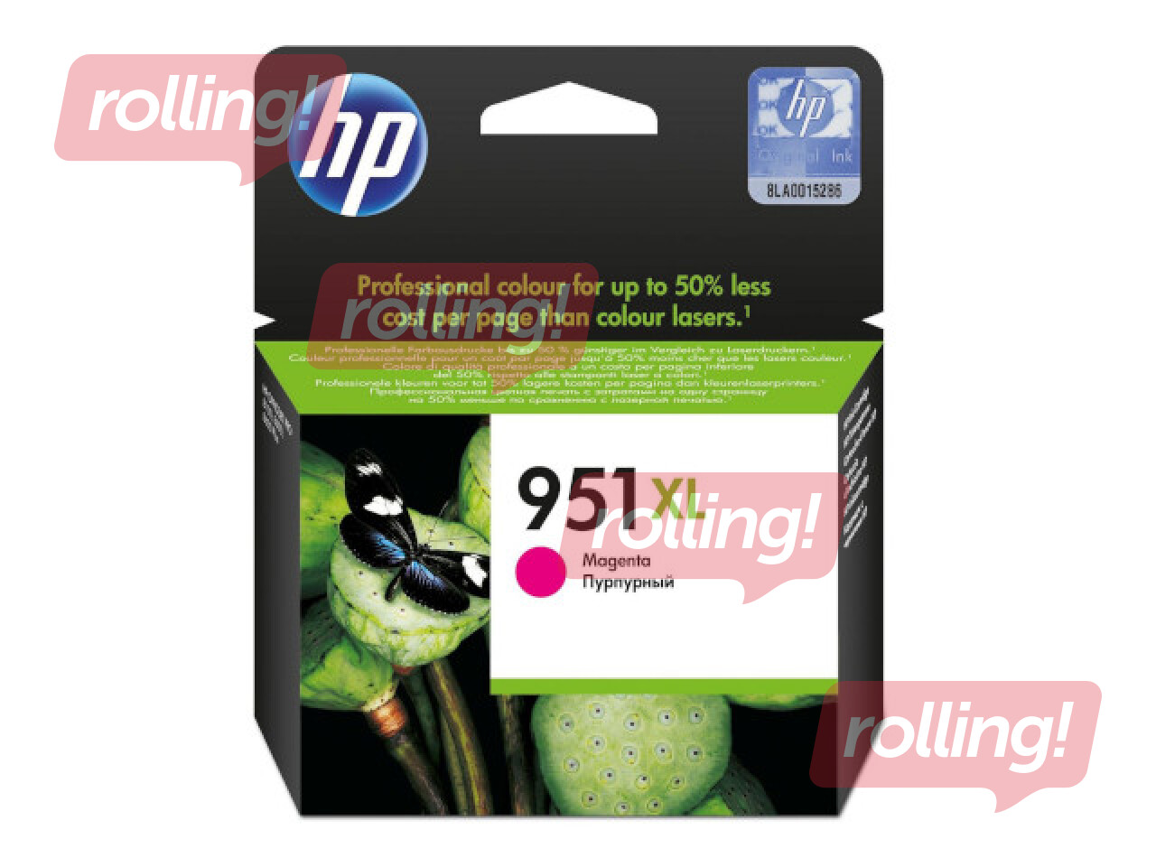 Tindikassett HP Nr. 951XL, punane, (1500 lk)