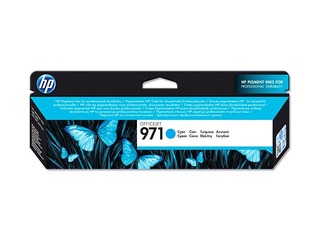 Tindikassett HP nr 971 seadmele Officejet Pro X series, Sinine(2.500 lehte)