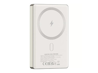 Magnetiline mobiililaadija Canyon OnPower 510 slim MagSafe PD 20W, 10000mAh, beež