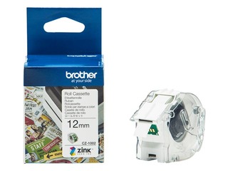 Brother CZ-1002 12mm x 5m kleebiseprinteri rull