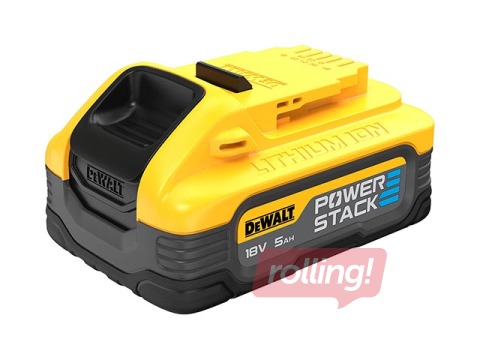 Аккумулятор DeWALT, 18 В, 5 Ач, Li-Ion, powerstack