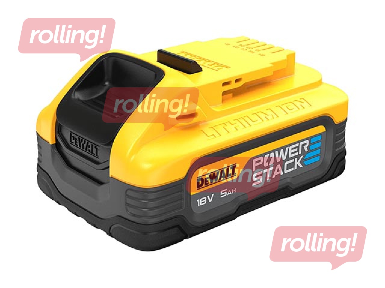 Аккумулятор DeWALT, 18 В, 5 Ач, Li-Ion, powerstack