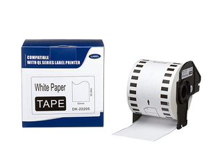 Alternatīva Brother papīra uzlīmju lente 62mm*30.48m