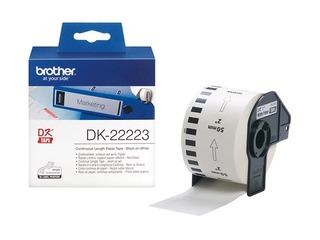 Brother DK-22223 Papīra uzlīmju lenta 50mm*30,48m