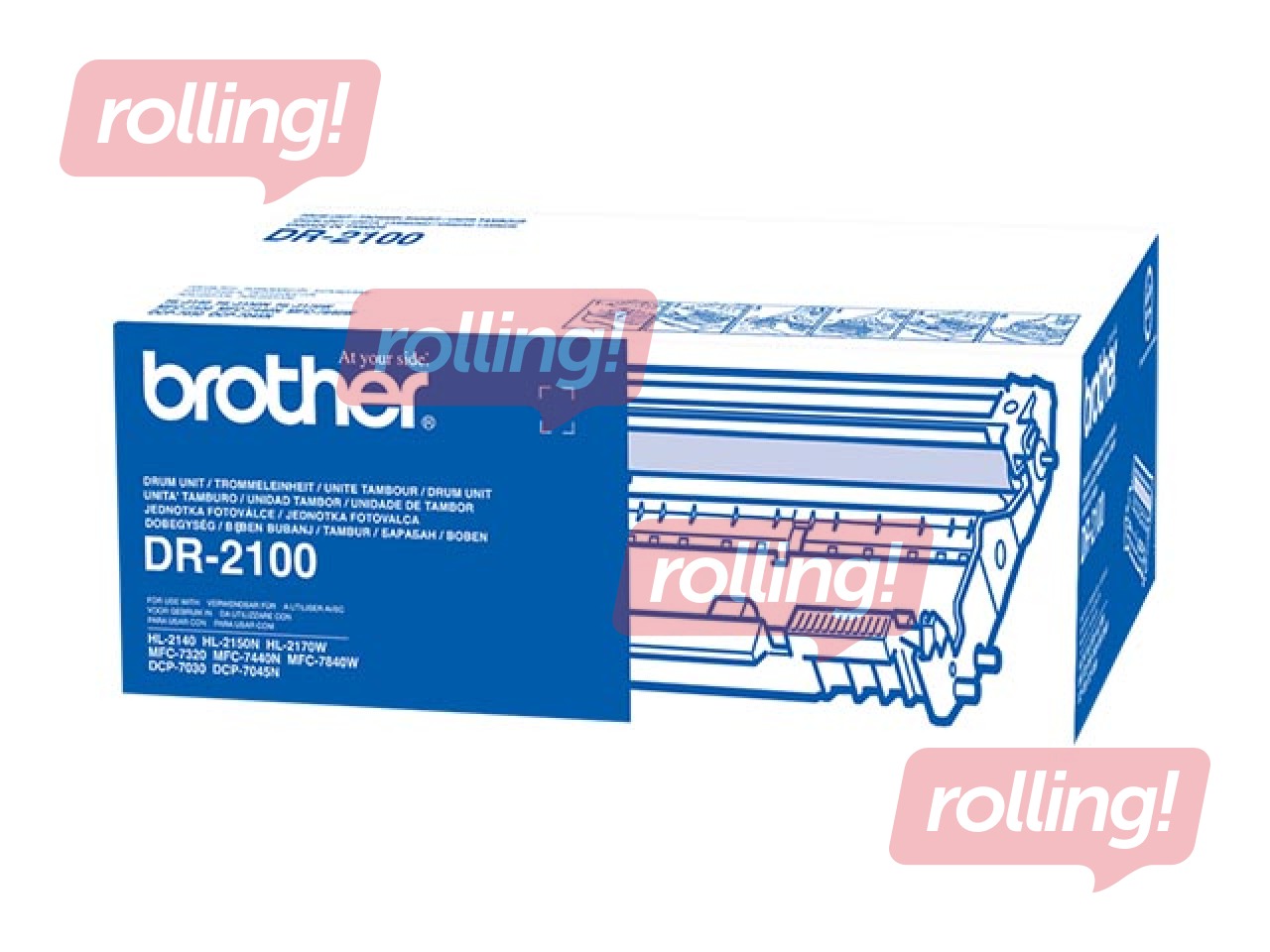 Drum Unit Brother HL-2140, must, (12000 lk)