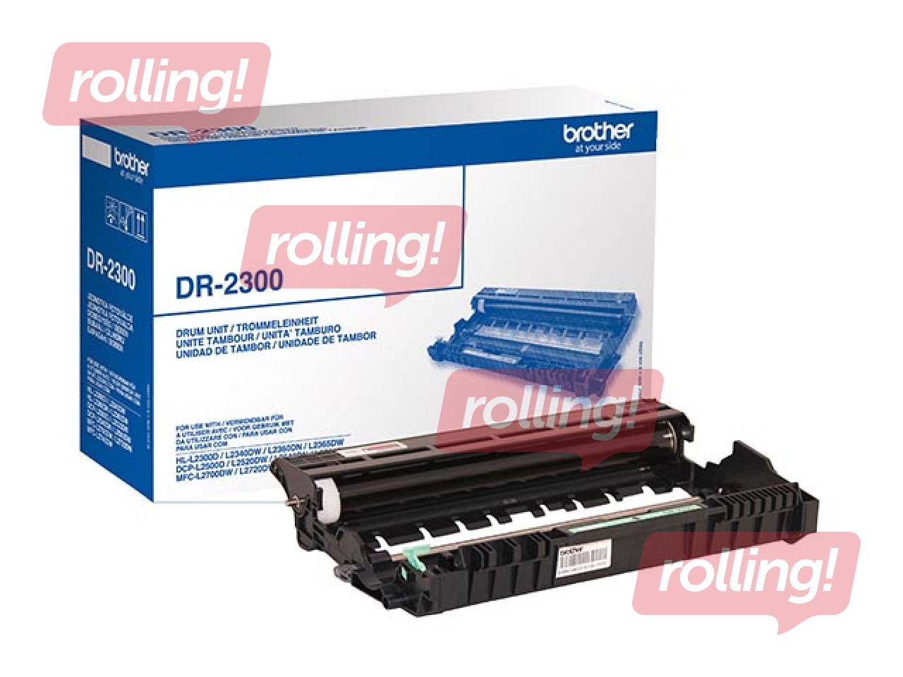 Fotocilindrs Brother HL-L2300, melns, (12000 lpp.)