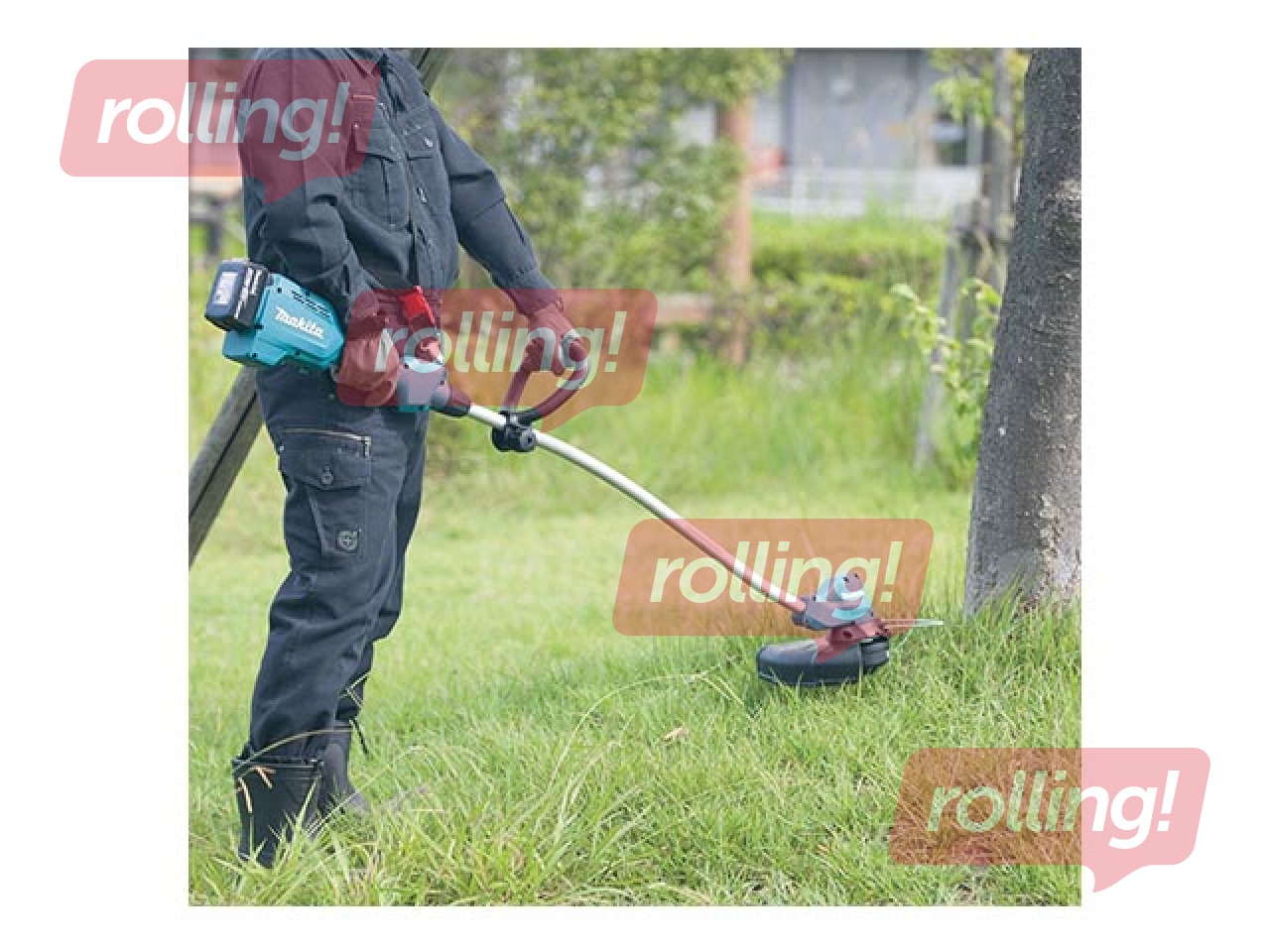 Trimmer Makita with accumulator, 18V, 1x5Ah, 300mm