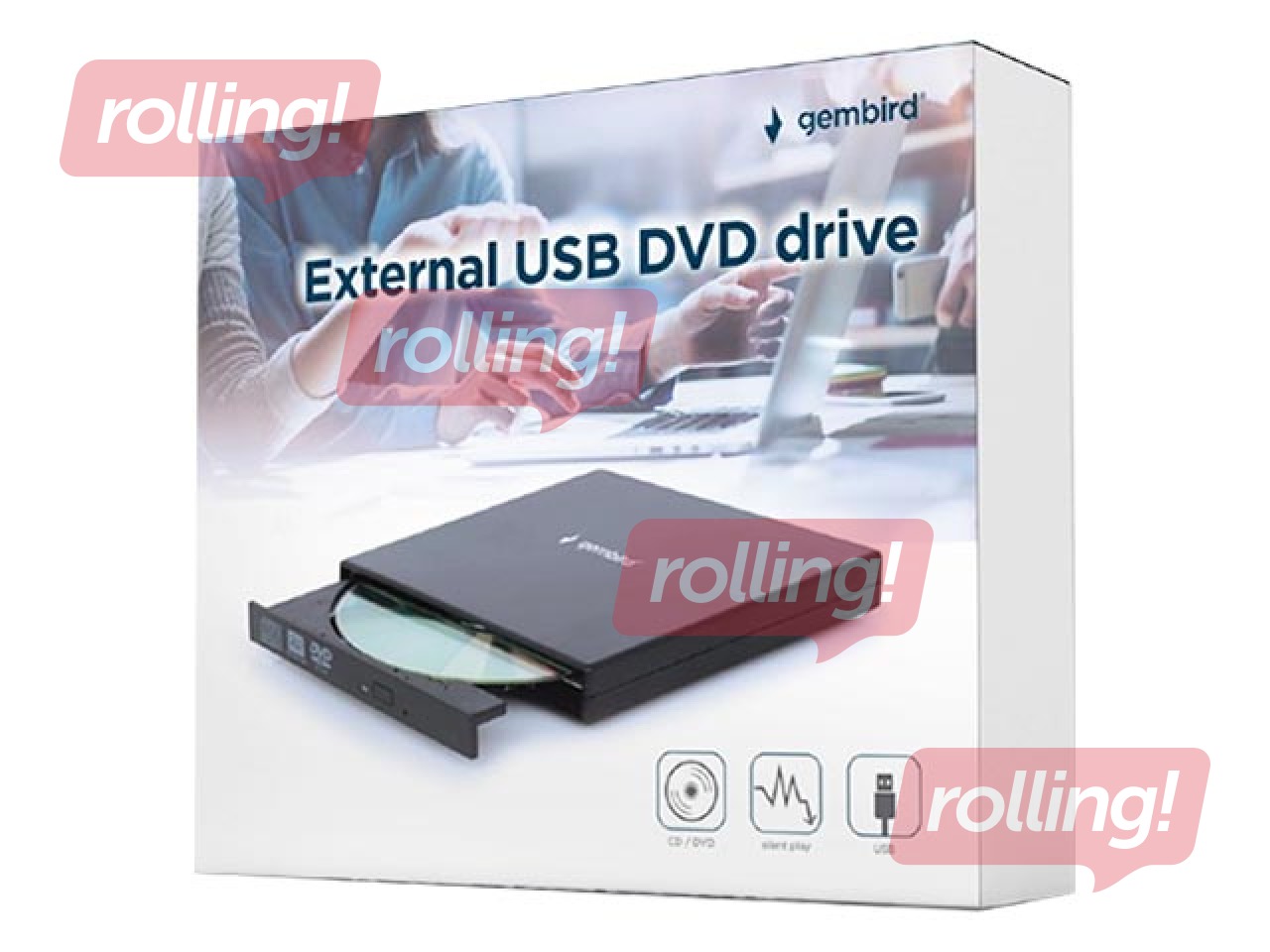 Ārējais USB DVD-RW Disku rakstītajs