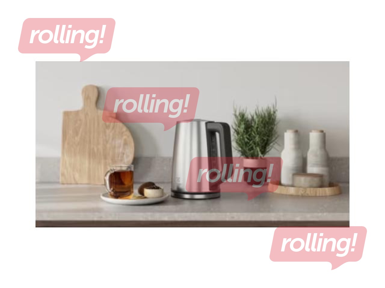 Elektriline veekeetja Electrolux Create 5, 1,7 l, 2400W, roostevaba teras  