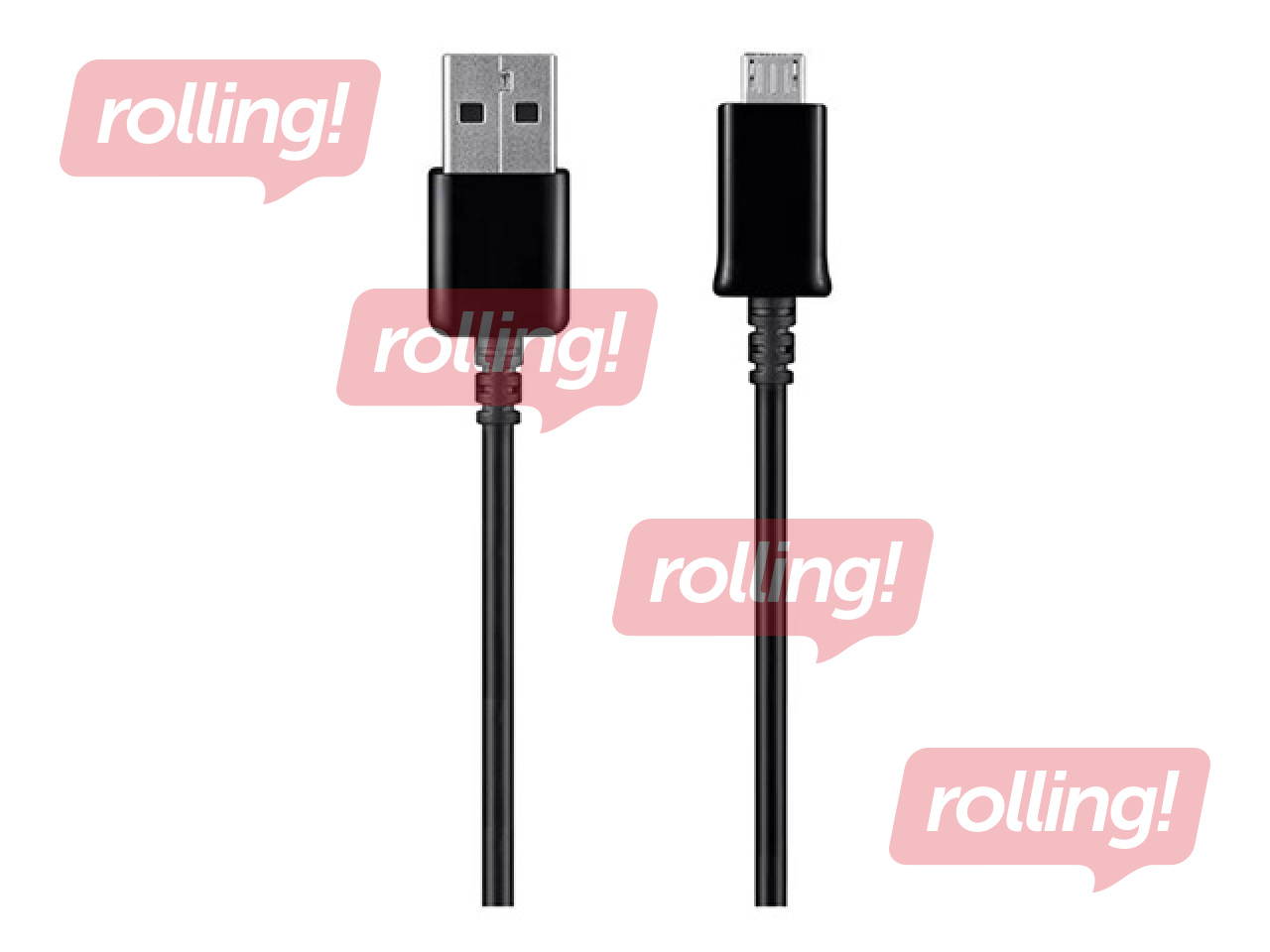 Samsung USB Male - MicroUSB Male 1.5m, Black
