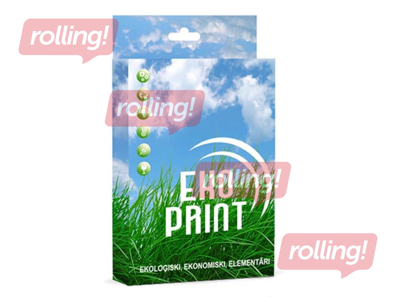 Analoog tindikassett Eko Print, punane Canon CLI-521, 9ml