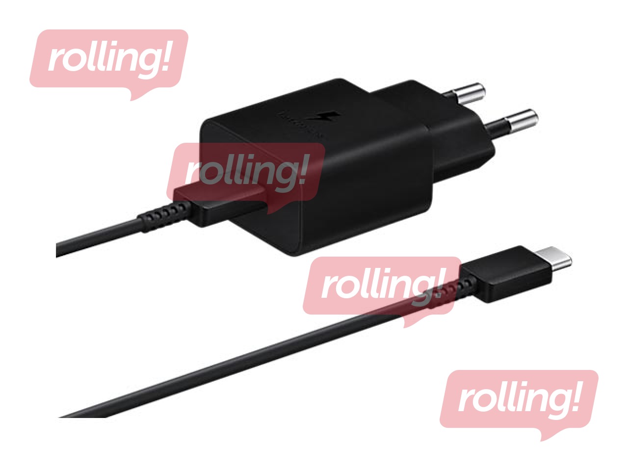 Laadija Samsung EP-T1510, 2A, PD, Type C, 15 vatti, must