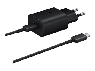 Charger Samsung EP-TA800 Type C, with cable, 25W, 1.0 m, black