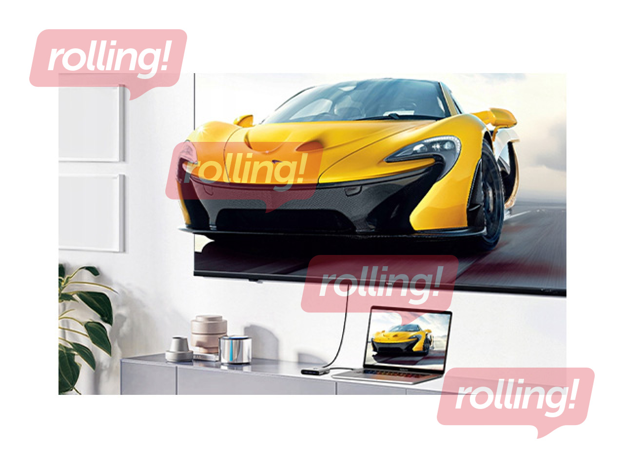 Adapter Orico Hub 8w1, HDMI 4K + 3x USB-A 3.0, USB-C, 100W PD + SD/TF