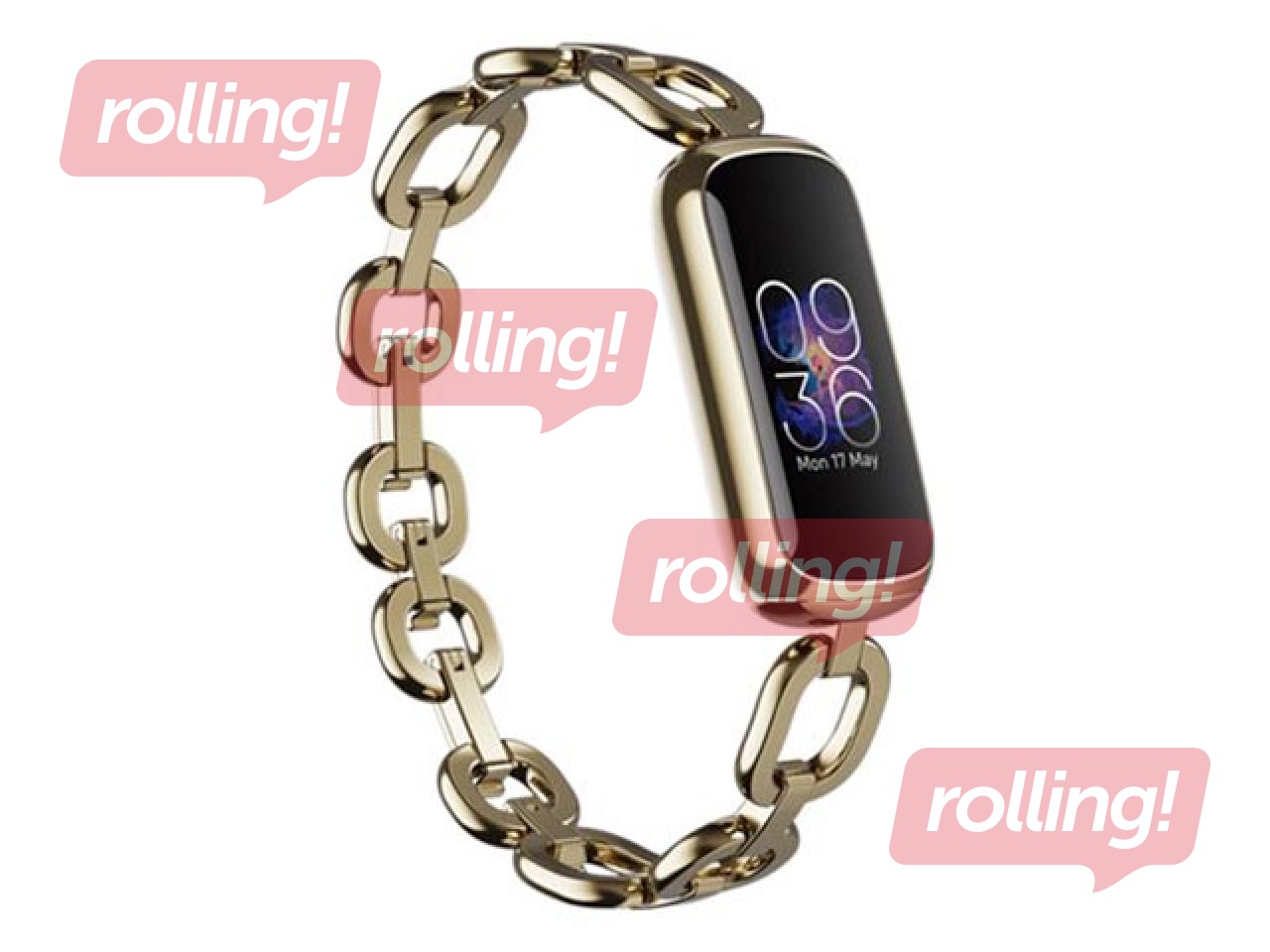 PROMO Fitness smartwatch Fitbit Luxe, gold