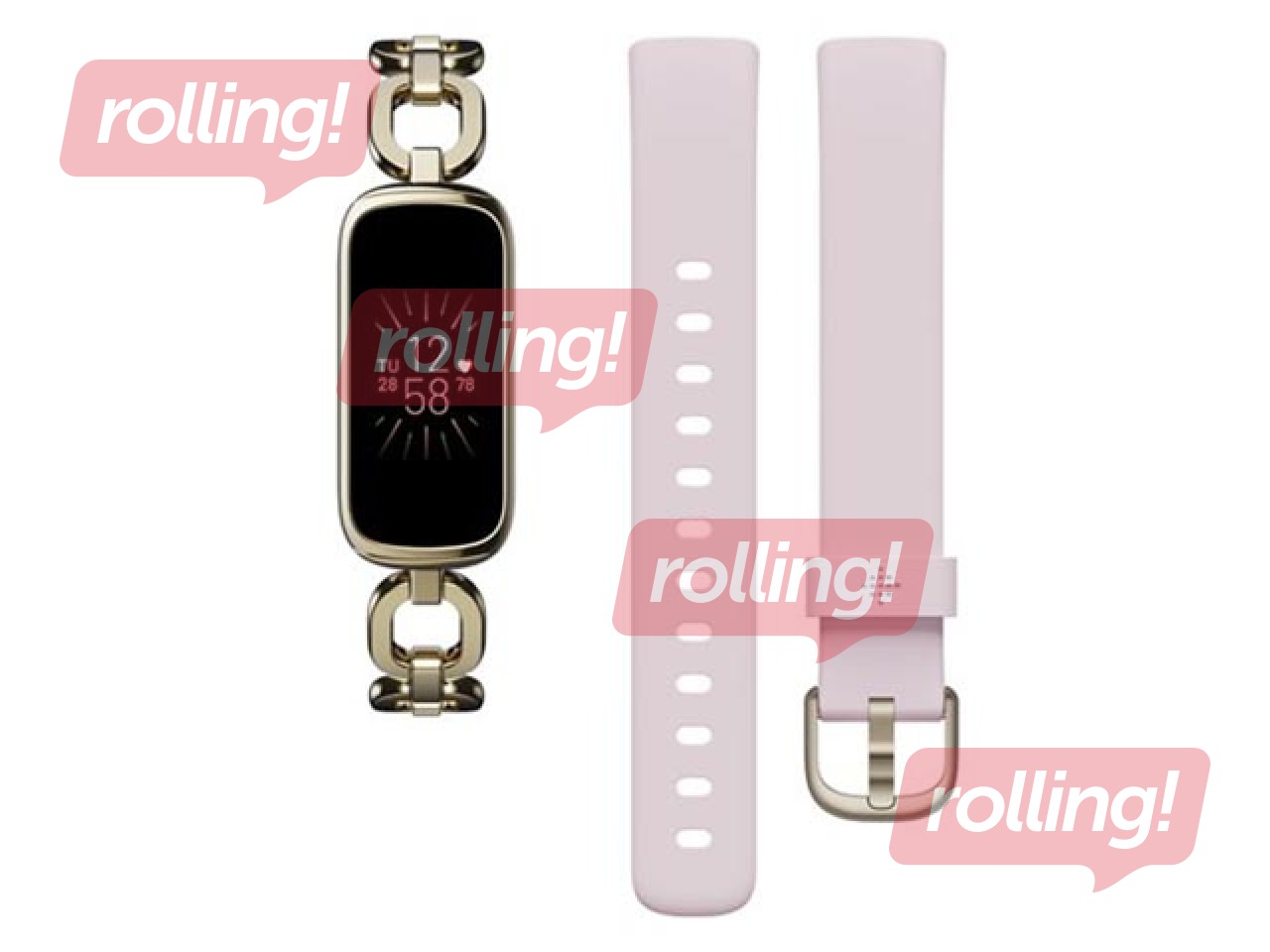 PROMO Fitness smartwatch Fitbit Luxe, gold