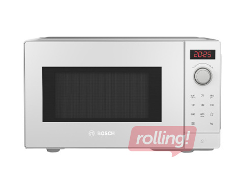 Mikroviļņu krāsns Bosch 44 x 26 cm, balta, 800W