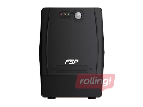 Katkematu toiteallikas FSP FP 2000, 2000VA, 1200W, must